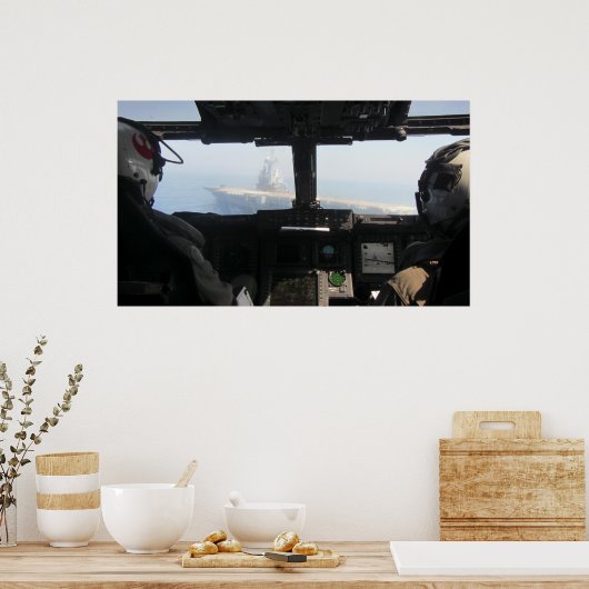 Pilot's Uitzicht Poster (Keuken)