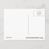 Pilsen - Kerstmarkt verlichting Feestdagenkaart (Achterkant)