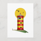Pilsum Lighthouse Duitsland Briefkaart (Voorkant)