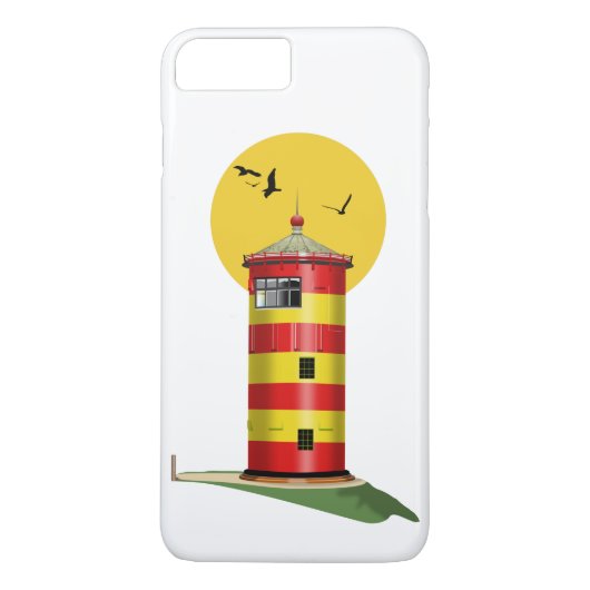 Pilsum Lighthouse Duitsland Case-Mate iPhone Case (Achterkant)