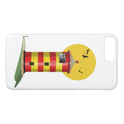 Pilsum Lighthouse Duitsland Case-Mate iPhone Case (Achterkant (Horizontaal))