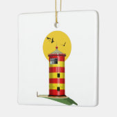 Pilsum Lighthouse Duitsland Keramisch Ornament (Links)