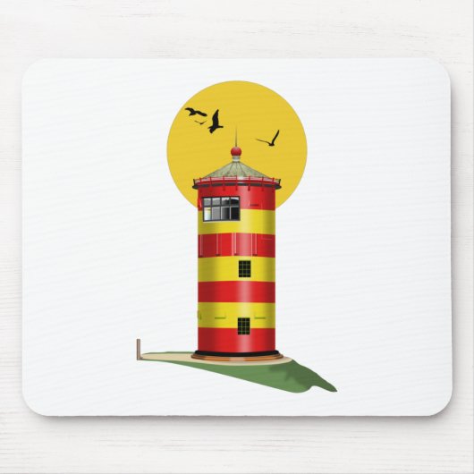 Pilsum Lighthouse Duitsland Muismat (Voorkant)