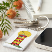 Pilsum Lighthouse Duitsland Sleutelhanger (Voorkant Rechts)