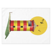 Pilsum Lighthouse Duitsland Tafelkleed (Voorkant (Horizontaal))
