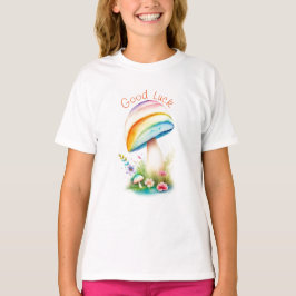 Pilz Aquarellmalerei T-shirt