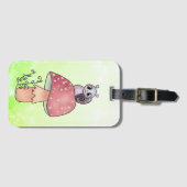 Pilz mit Schnecke Bagagelabel (Voorkant (horizontaal))