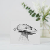 Pilz Steinpilz Zeichnung Briefkaart (Staand voorkant)