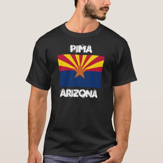 Pima, Arizona (Graham County) T-shirt (Voorkant)