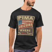 PIMA, AZ Het is waar mijn verhaal begint T-shirt (Voorkant)