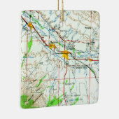 Pima AZ Vintage Topo Keramisch Ornament (Rechts)