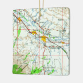 Pima AZ Vintage Topo Keramisch Ornament (Links)