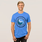 PIMA-logo Tri-Blend Shirt (Voorkant volledig)