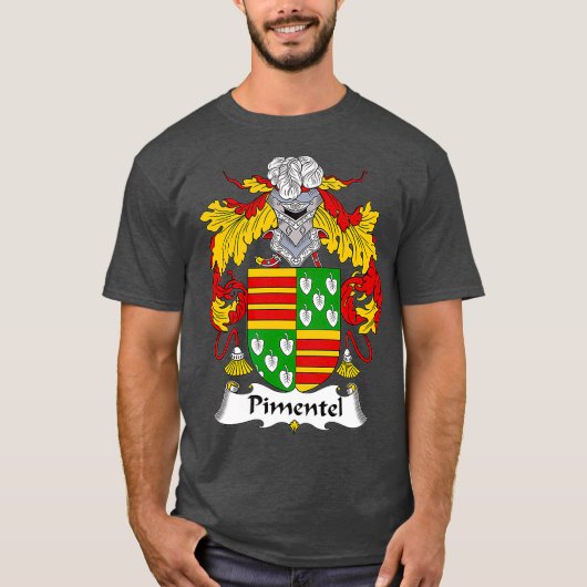 Pimentellak van de gezinscrest van de bewapening t-shirt (Voorkant)