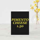 Pimento Cheese Golf Vader Kaart (Gele Bloem)