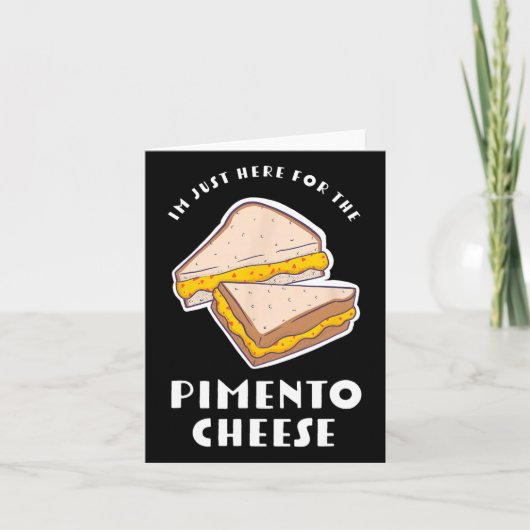 Pimento Cheese Sandwich - Funny Master Golfers Kaart (Voorkant)