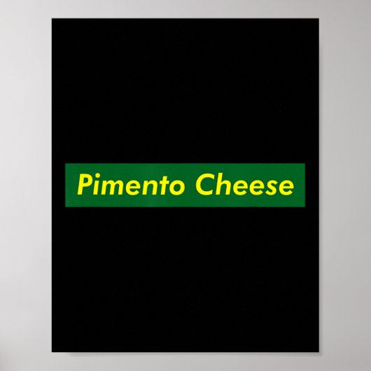 Pimento Cheese Sandwich Grappig Golf Toernooi Golf Poster (Voorkant)