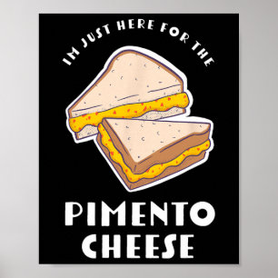 Pimento Cheese Sandwich - Grappige Meester Golfers Poster
