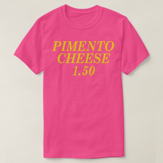 Pimento kaas 150 t-shirt (Design voorkant)
