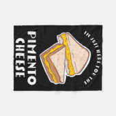 Pimento Kaas Sandwich - Grappige Meester Golfers Fleece Deken (Voorkant (Horizontaal))