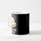 Pimento Kaas Sandwich - Grappige Meester Golfers Koffiemok (Voorkant links)