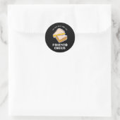Pimento Kaas Sandwich - Grappige Meester Golfers Ronde Sticker (Tas)