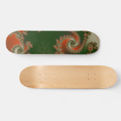 Pimento Olijf Dubbele Spiraal Skateboard (Horizontaal)