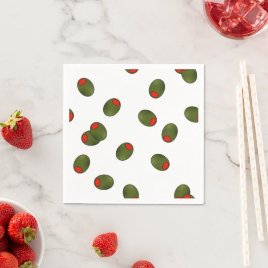 Pimento Olives Papieren servetten (Insitu)