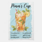 Pimm's Cup Cocktail Recept Theedoek (Verticaal)
