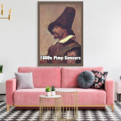 Pimp 1 van 1600 canvas afdruk (Insitu (Woonkamer))
