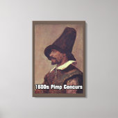 Pimp 1 van 1600 canvas afdruk (Voorkant)