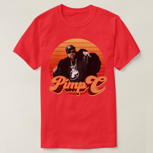 Pimp C T-shirt (Design voorkant)