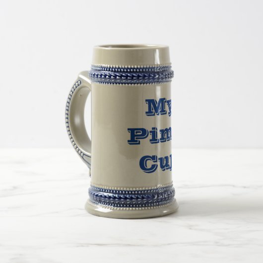PIMP CUP - BEER MOK (Voorkant links)