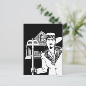 Pimp en Hoe Briefkaart (Staand voorkant)