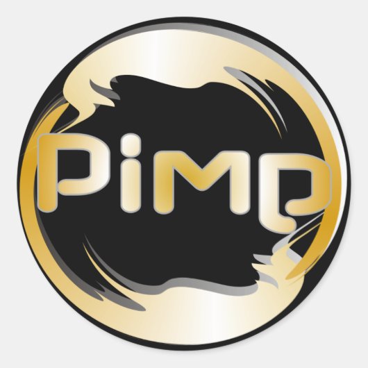 PIMP Gear Sticker (Voorkant)