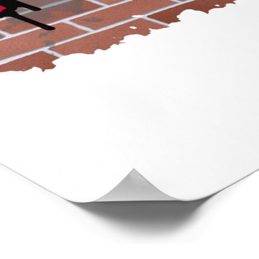 pimp graffiti-ontwerp poster (Hoek)