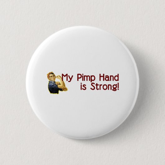 Pimp Hand Sterke Button (Voorkant)