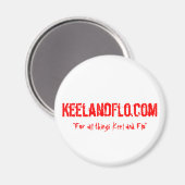 Pimp je koelkast met Keel en Flo Magneet (Voorkant / Achterkant)