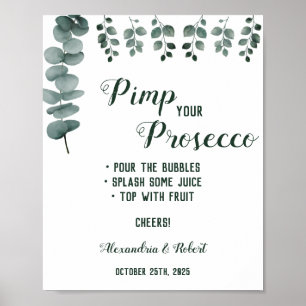 Pimp je Prosecco groenvoorziening Eucalyptus Bruil Poster