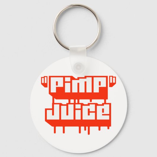 Pimp Juice — Apparel Sleutelhanger (Voorkant)