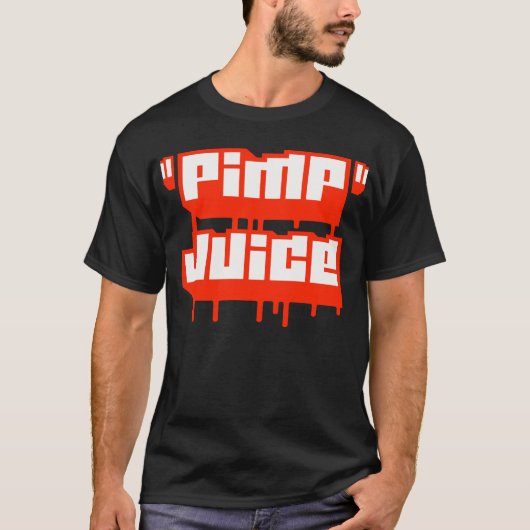 Pimp Juice — T-Shirt (Voorkant)