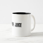 Pimp Juice Tweekleurige Koffiemok (Voorkant rechts)