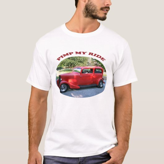 PIMP MIJN AUTO T-SHIRT (Voorkant)