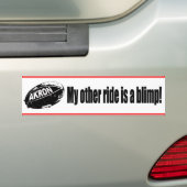 Pimp mijn Blimp Bumpersticker (Op auto)