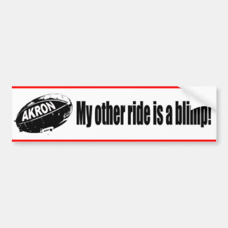Pimp mijn Blimp Bumpersticker