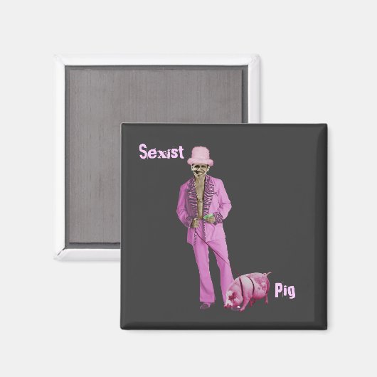 Pimp Obama en Pig Magneet (Voorkant / Achterkant)