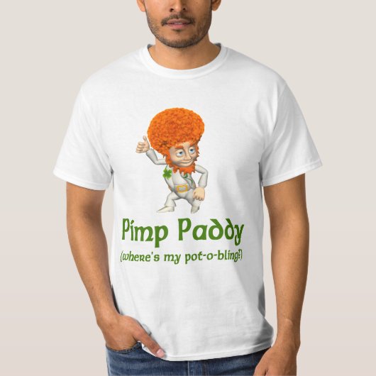 Pimp Paddy t-shirt (Voorkant)