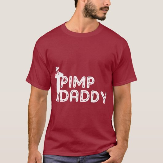 Pimp papa t-shirt (Voorkant)