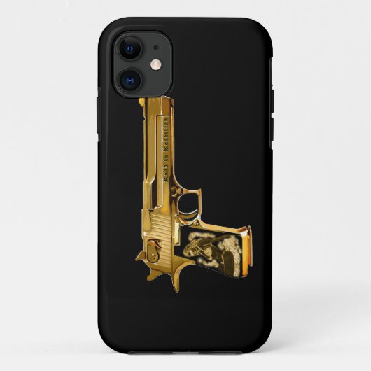 Pimp Pistool iPhone Case (Achterkant)