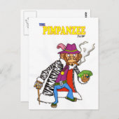 Pimpansee groot briefkaart (Voorkant / Achterkant)